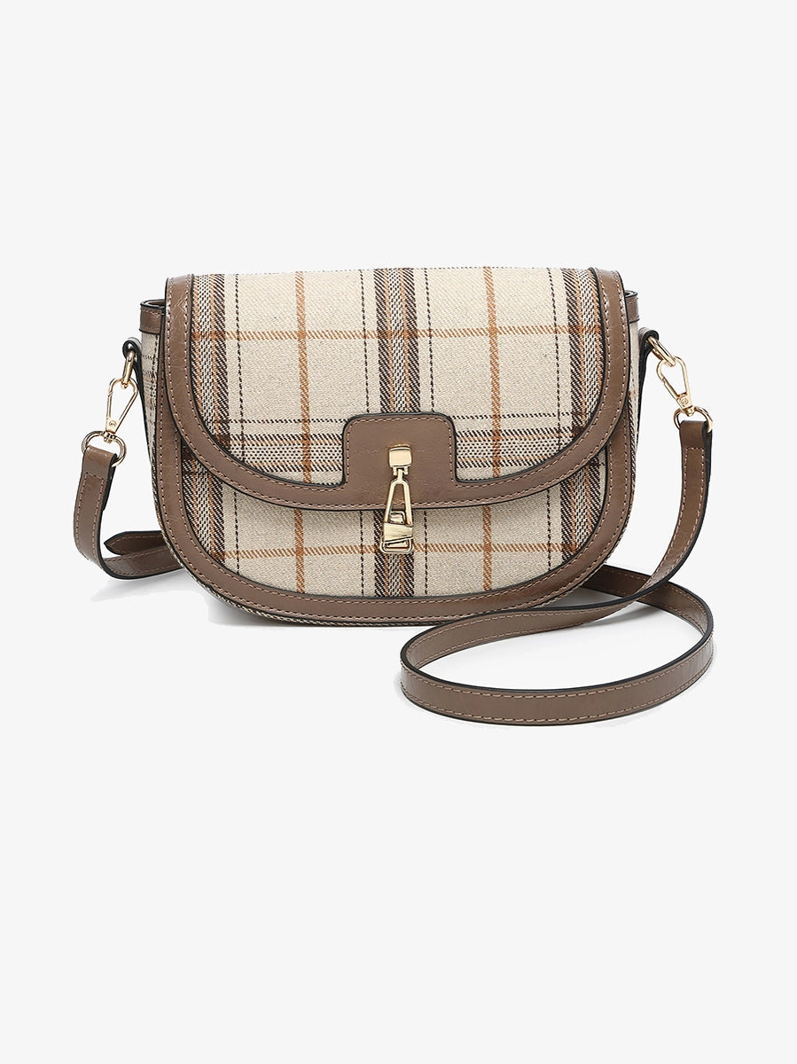 Calloway Plaid Contrast Crossbody - click to see options