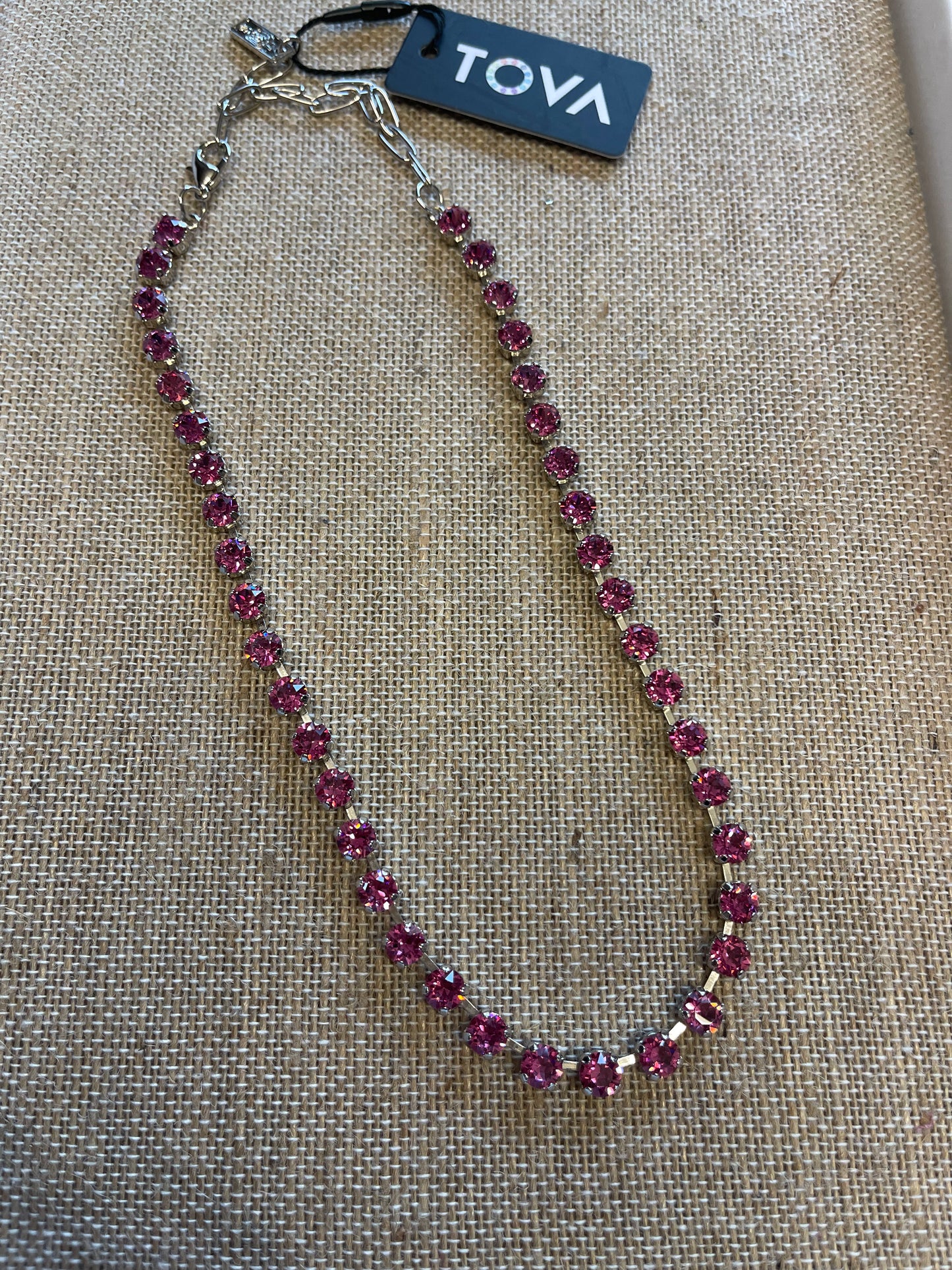 TOVA Sarina Necklace in Silver- Click to see options