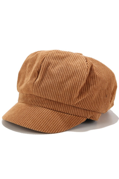 Corduroy Newsboy Cap - Click to see options