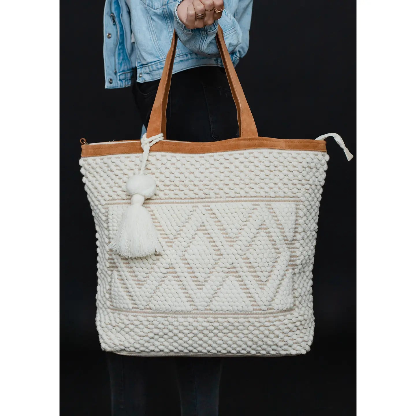 Panache Apparel Diamond Pattern Tote - Click to see options