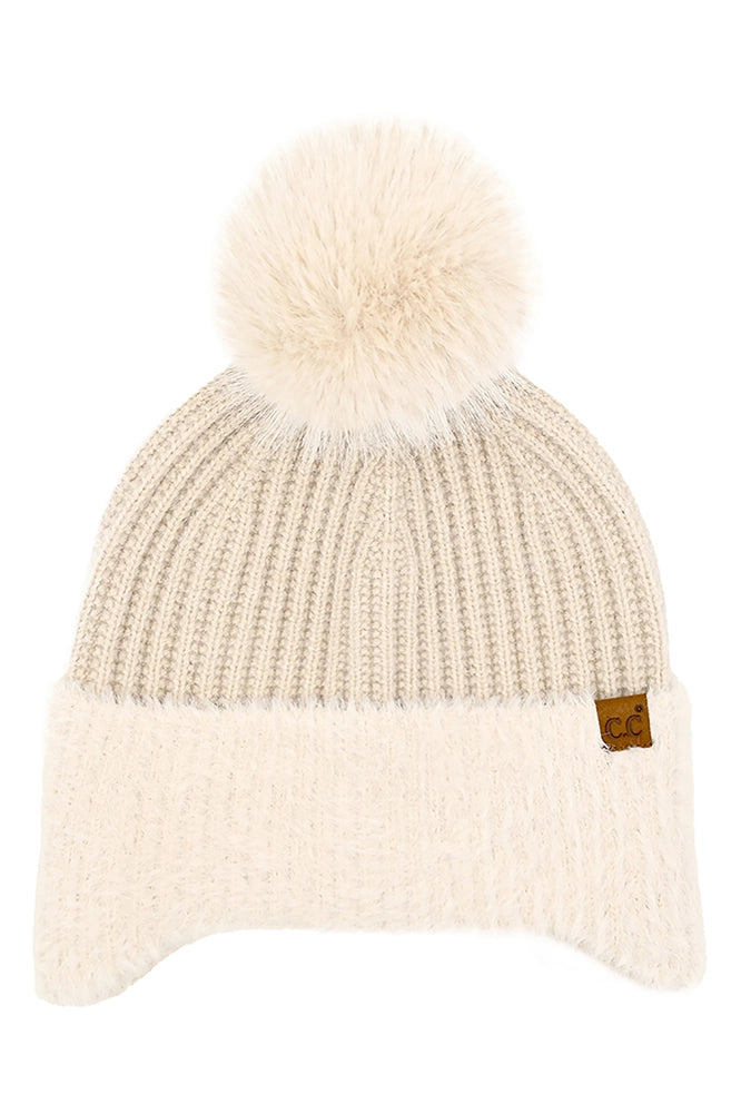 C.C Beanies with Poms - click to see options