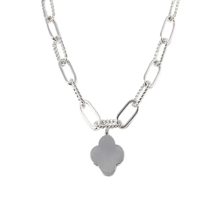 Paperclip Clover Necklace - Click to see Options