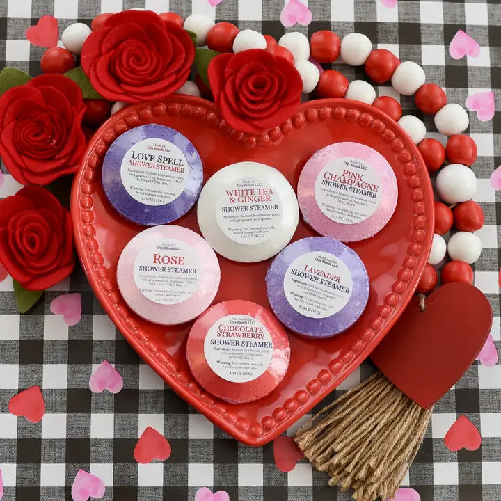 Valentine's Day Shower Steamers - Click to see Options