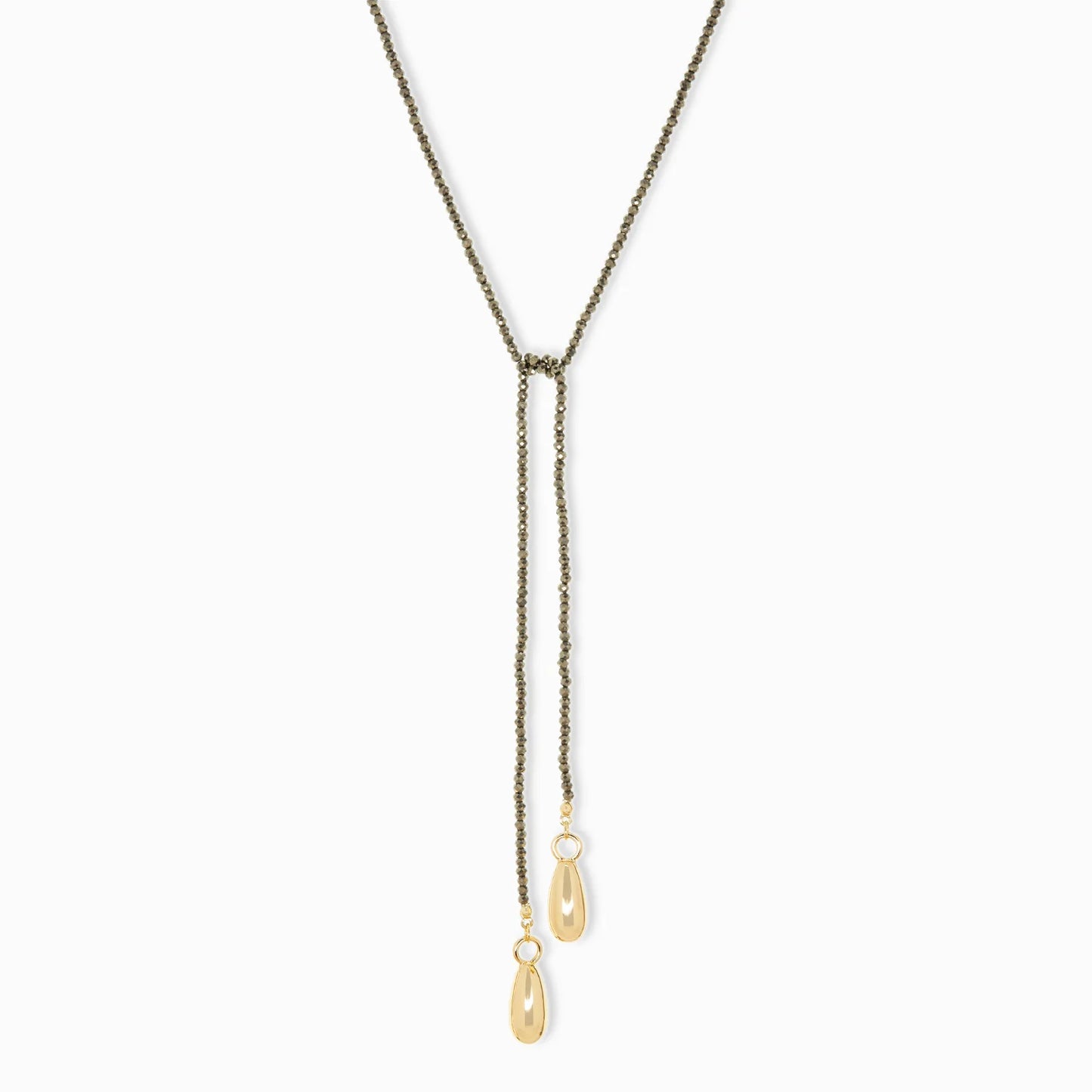 Marlyn Schiff Beaded Lariat with Bean Charm - click to see options
