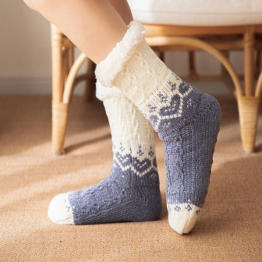 Warm Plush Indoor Slipper Socks - Click to see Options