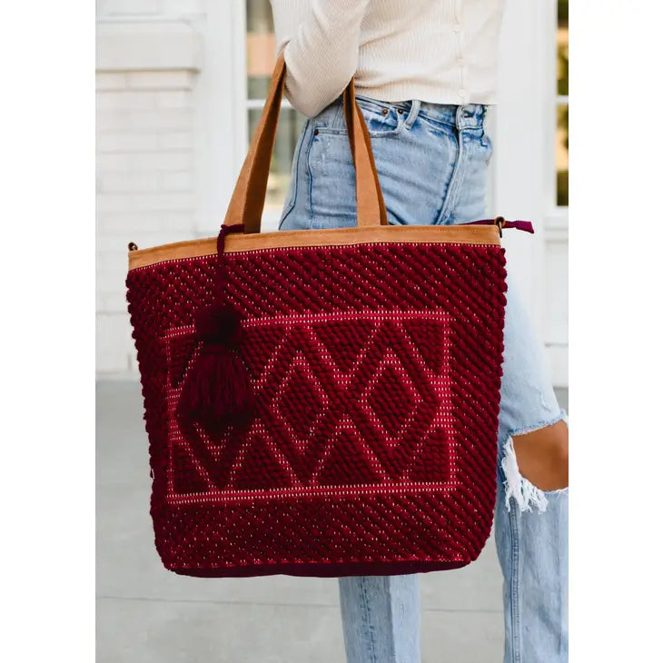 Panache Apparel Diamond Pattern Tote - Click to see options