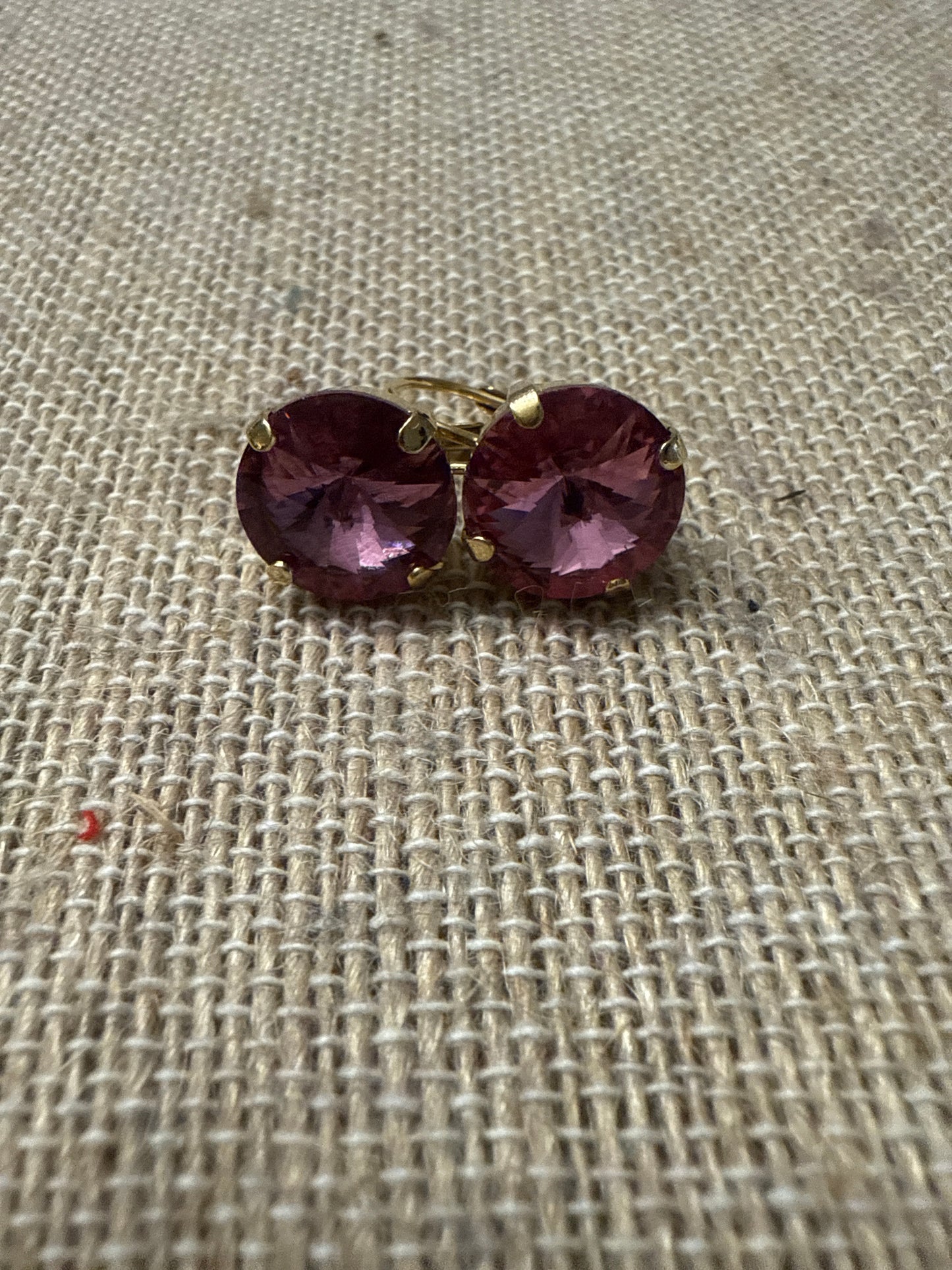 TOVA Caitlin Small Round Earrings- Click to see options