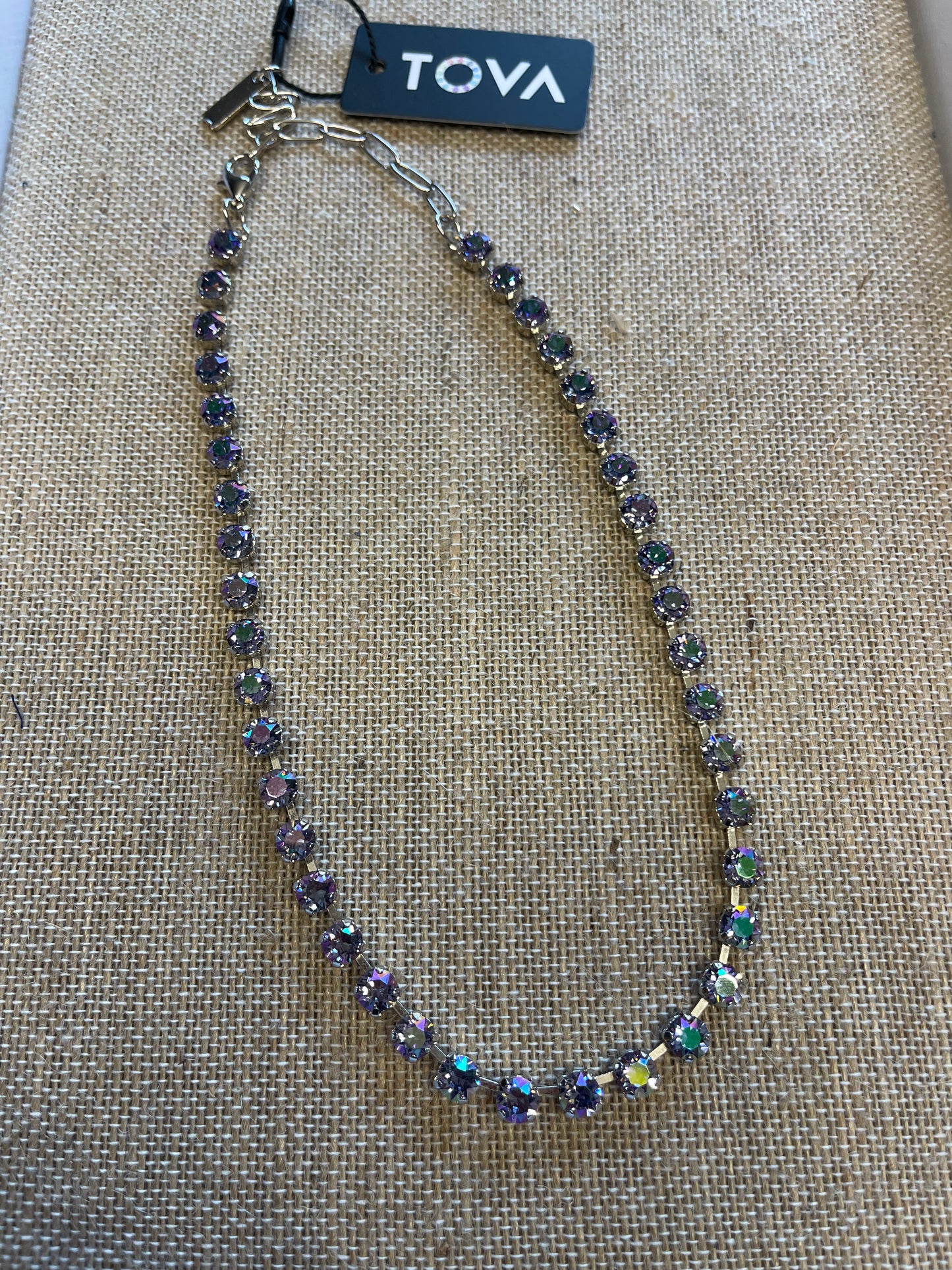 TOVA Sarina Necklace in Silver- Click to see options