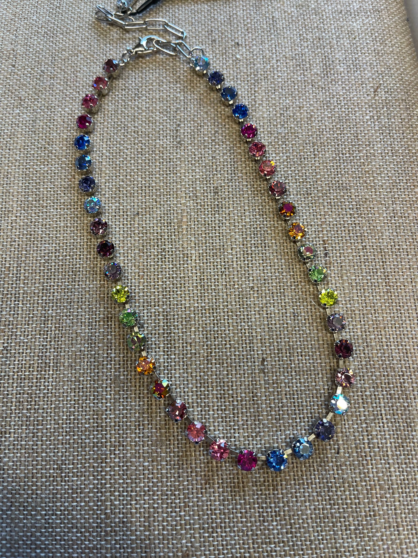 TOVA Sarina Necklace in Silver- Click to see options