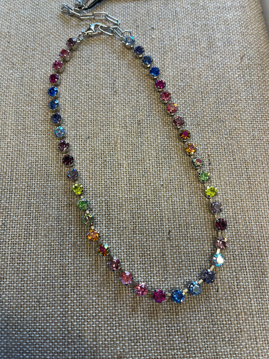 TOVA Sarina Necklace in Silver- Click to see options
