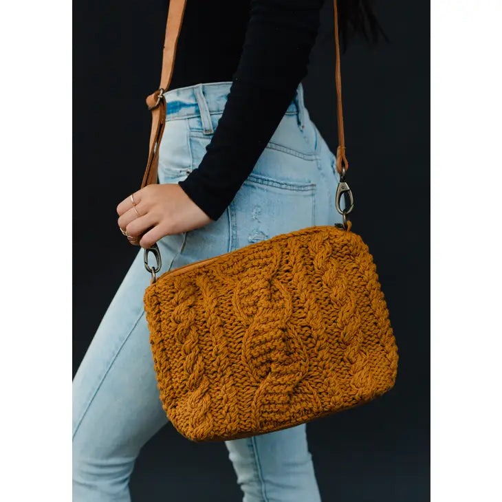 Panache Apparel Co. - Cableknit Crossbody