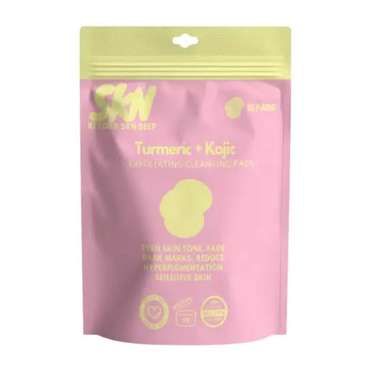 Turmeric + Kojic Facial Exfoliating Pads