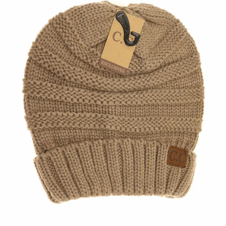 C.C Beanies - No Poms - Click to see Options