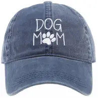 Dog Mom Embroidered Cotton Baseball Caps Dad Hat