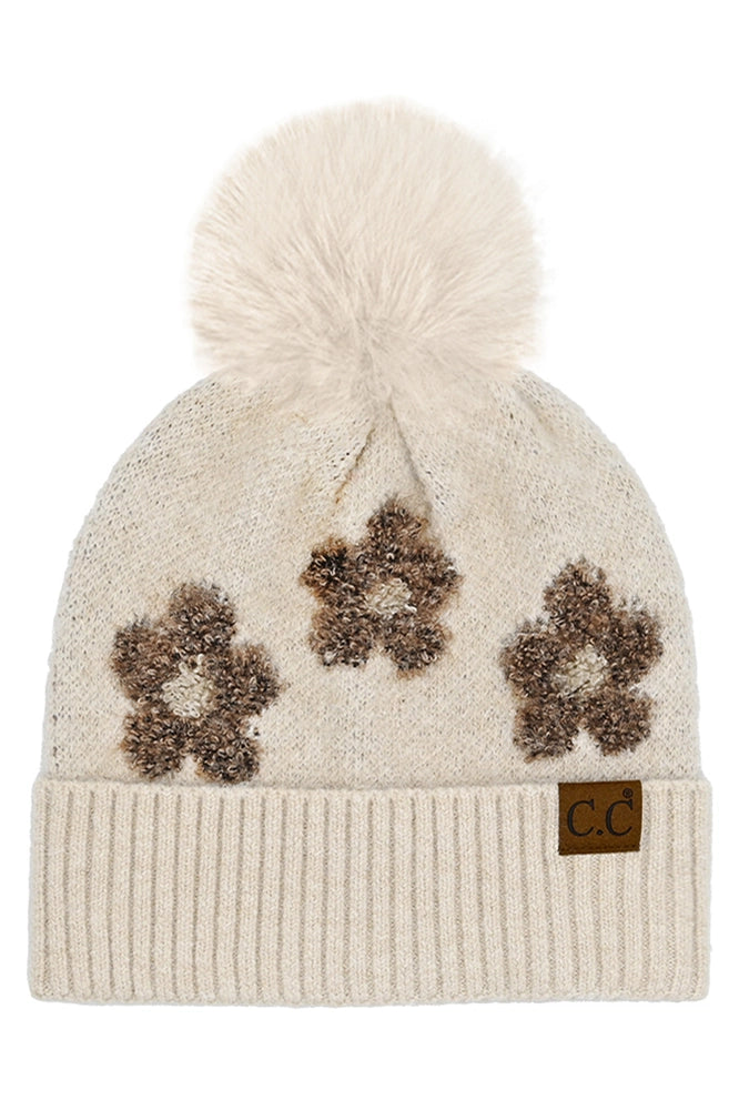 C.C Beanies with Poms - click to see options