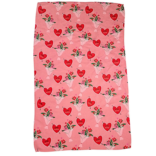 Valentine's Day Waffle Towels - click to see options