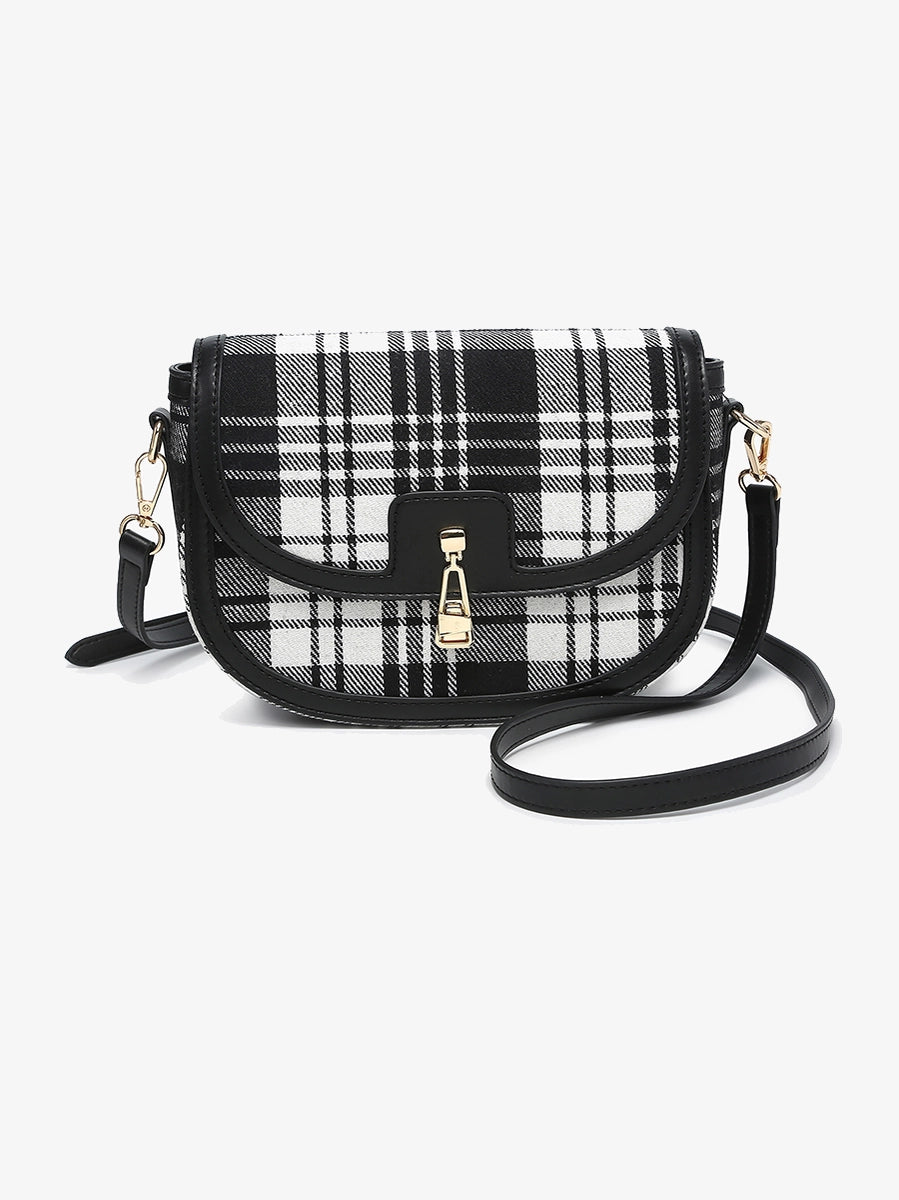 Calloway Plaid Contrast Crossbody - click to see options