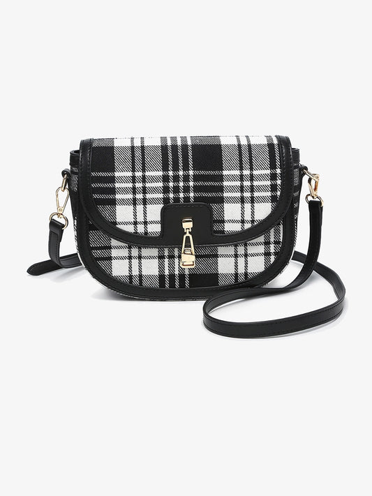 Calloway Plaid Contrast Crossbody - click to see options