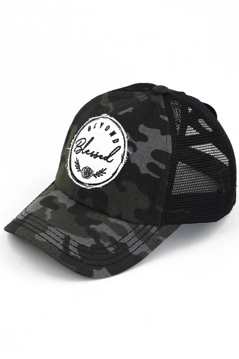 C.C. Beanie High Ponytail Ball Cap- Click to see options