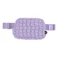 C.C. Quilted Puffer Fanny Pack Belt Bag