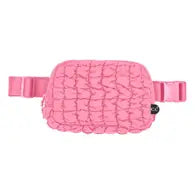 C.C. Quilted Puffer Fanny Pack Belt Bag