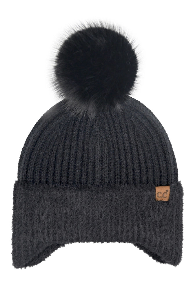 C.C Beanies with Poms - click to see options