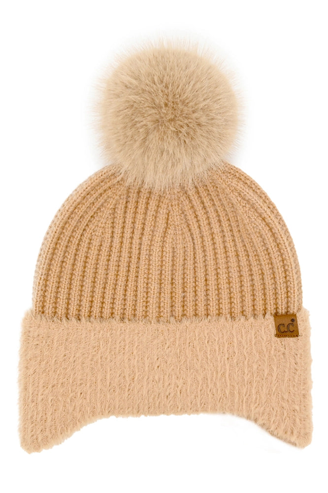 C.C Beanies with Poms - click to see options
