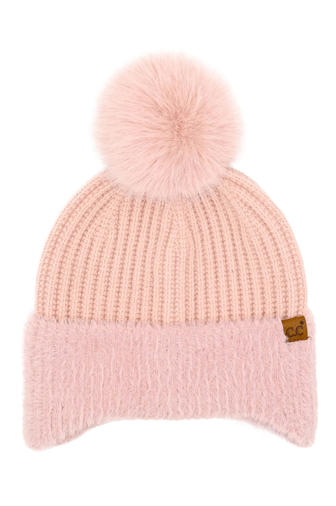 C.C Beanies with Poms - click to see options