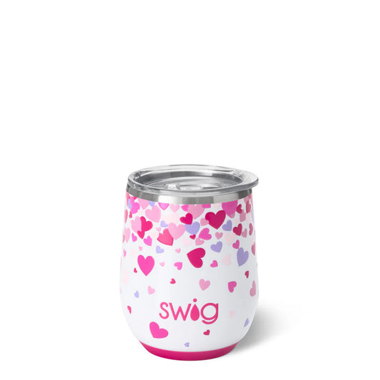Swig Valentine's Day Collection Stemless 12 oz Wine Cup - Click to see Options