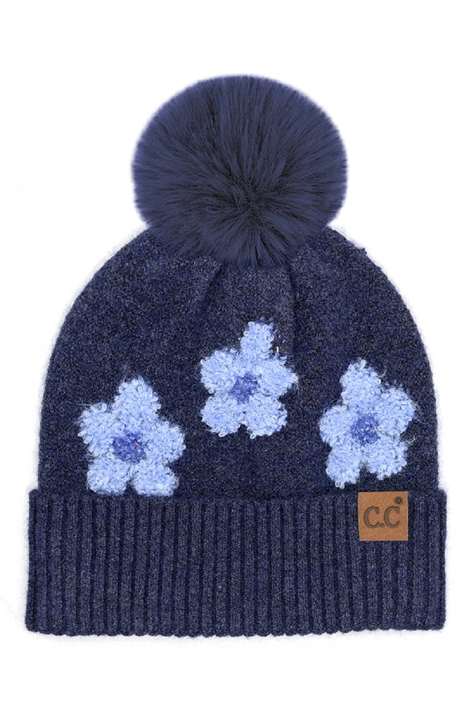 C.C Beanies with Poms - click to see options