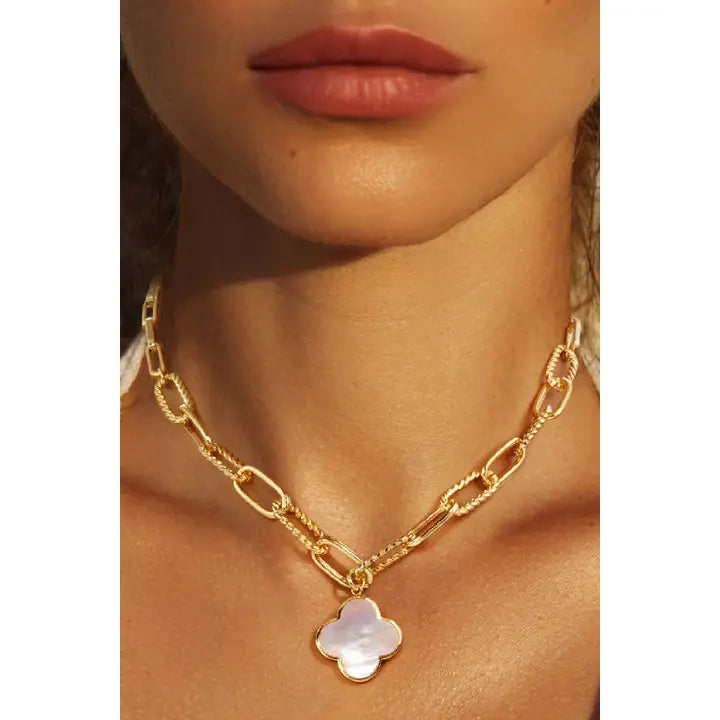 Paperclip Clover Necklace - Click to see Options