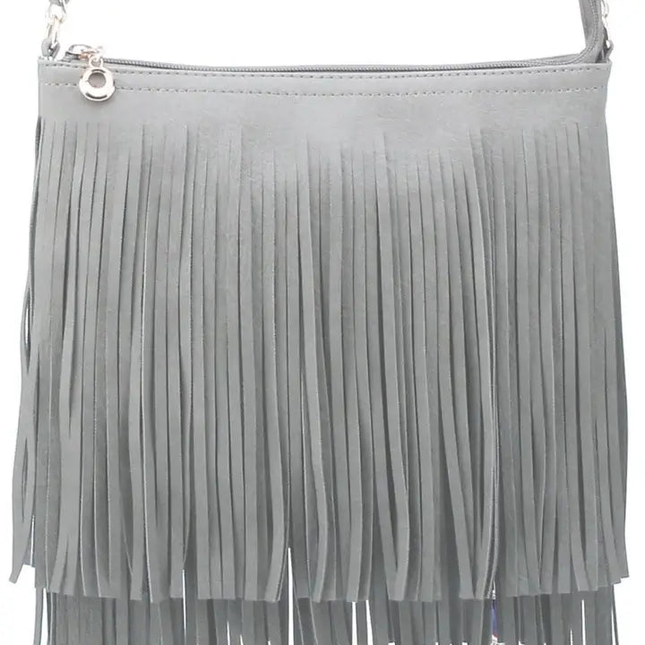 Samantha Fringe Crossbody Bag- click to see options