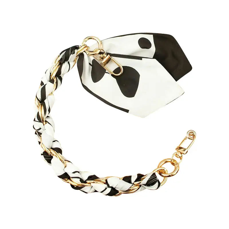 Gemelli Short Phone Chain Scarf- Click to see colors