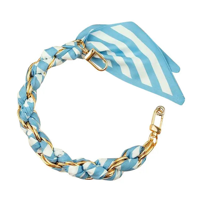 Gemelli Short Phone Chain Scarf- Click to see colors
