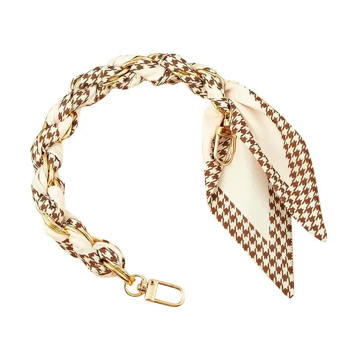 Gemelli Short Phone Chain Scarf- Click to see colors