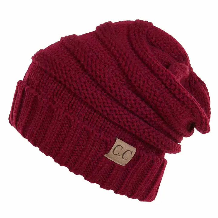 C.C Beanies - No Poms - Click to see Options